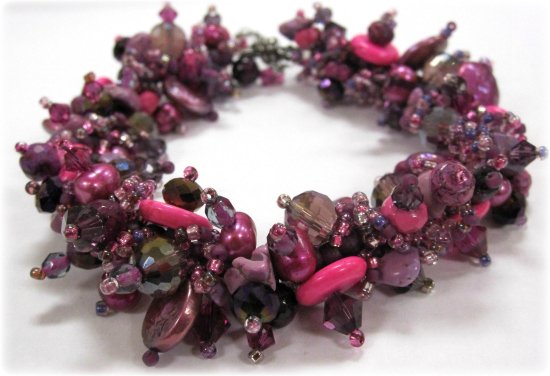 Fuchsia Fling Fancy Fringe